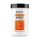 EPICA Amber Shine ORGANIC Маска для восстановления и питания с облепиховым маслом, маслом макадамии, экстрактом шалфея, глюконамидом и фосфолипидным комплексом, 1000 мл.